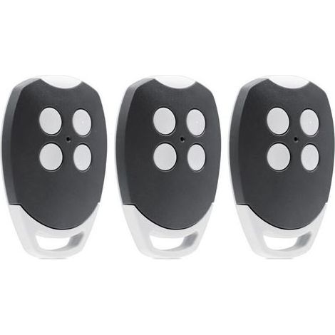 3 pièces de rechange télécommande Ditec, 433,92 MHz 4 canaux, télécommande compatible avec Ditec GOL4, BIXLG4, BIXLP2, BIXLS2 (1/4)