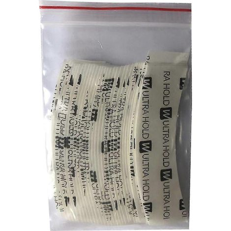 Lot de 36 bandes adhésives double face ultra-résistantes pour perruques, résistantes à l'eau et à la lumière. (1/5)