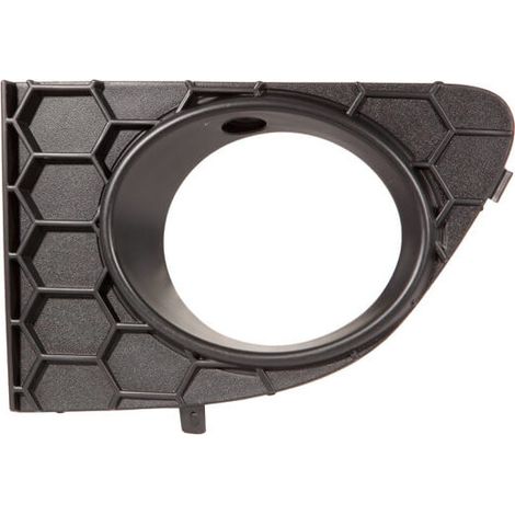 Grille de pare-choc avant gauche inférieure noire avec trou anti-brouillard Fiat Punto 3 depuis 2012