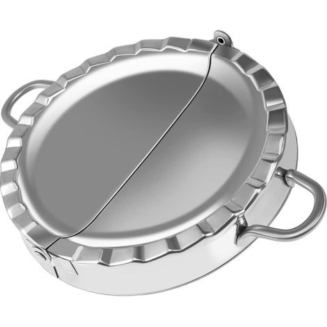 Appareil à empanadas grand format, 15 cm, acier inoxydable, pour empanadas et petits chaussons. (1/3)