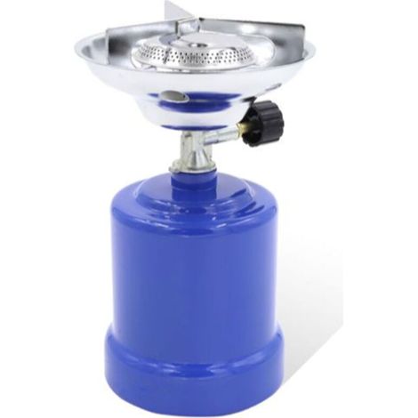 Réchaud de camping portable pour café – Réchaud à gaz spécial pour bouteilles de gaz – Compact et léger pour les aventures en plein air (1/4)
