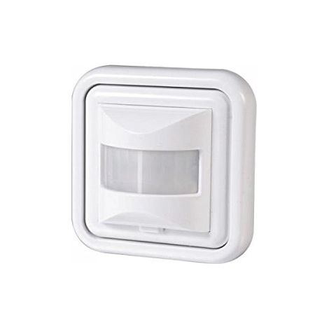 Détecteur de mouvement encastré 160° – Infrarouge automatique 500W – Installation 2/3 fils – IP20 blanc – Orno (1/2)
