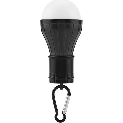 Mini lanterne suspendue portable noire avec 3 modes d'éclairage pour camping et secours (1/5)