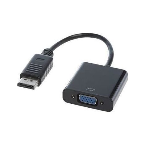 Convertisseur Mini DisplayPort - APM - VGA Femelle - 15 cm - Résolution 1920x1200 - Noir (1/2)