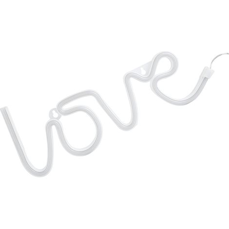 Lumière décorative néon LED « Love Neon » pour la Saint-Valentin, idéale pour les déclarations et les demandes en mariage. Lumières colorées. (1/5)