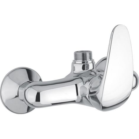 Mezclador monomando de pared. Salida de 3/4". Mando corto - Idral (1/2)