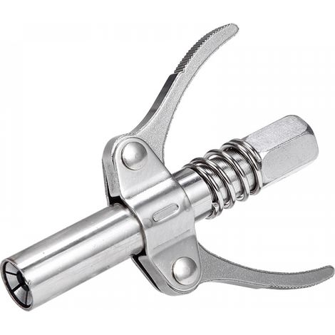 1PC Embout Pompe a Graisse, Coupleur Rapide pour Pistolet à Graisse,10 000 psi, Embout de Préhension pour Graisseurs Coniques et tous Types de Presses de Graisse