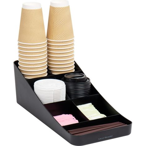 Boîte à condiments en plastique Noir (1/5)
