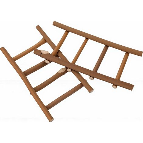 Échelle de Jardin Féerique Miniature, Accessoire de Photographie Charmant, Mini échelle Décorative pour Maison de Poupée, 2 Pièces (20  10cm) (1/5)