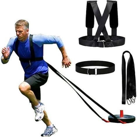Släde Sele Däck Dragsele Fitness Motståndsträning Training (1/5)