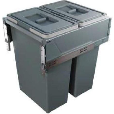 CUBO BASURA BLOCK 2.0 M450 2X35L. ANTRAC