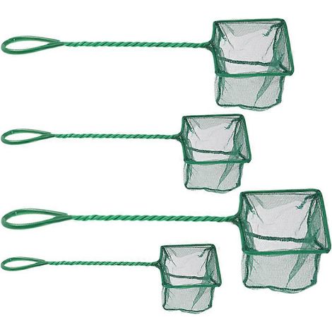Filets de pêche portables d'extérieur, 20 pièces, verts (1/5)