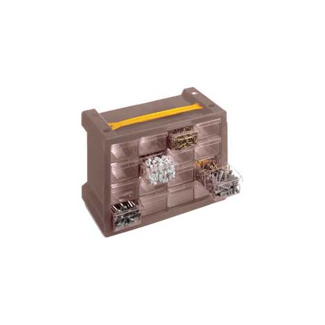 CASSETTIERA PORTAMINUTERIE POKER 16 CON MANIGLIA mm.279x150x155h. TERRY