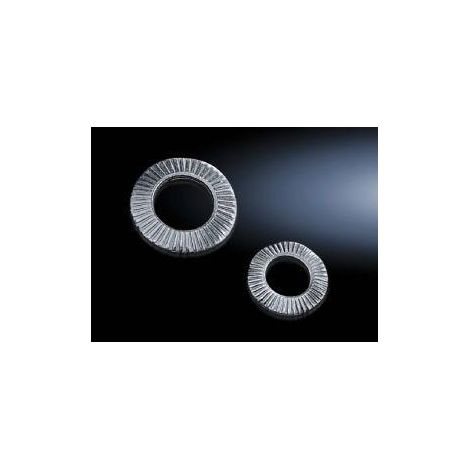 Rittal SZ 2335.000 arandelas de contacto gris M8 acero