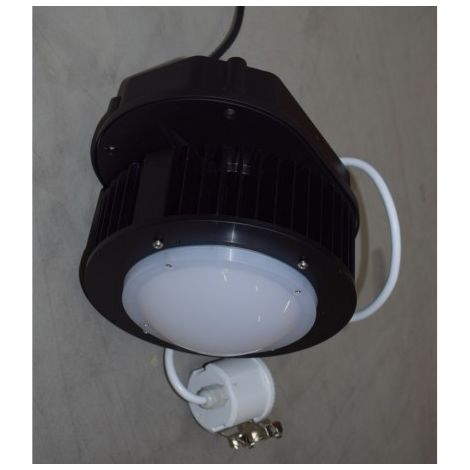 Luminaire suspendu LED 150W HIGHBAY noir Ø 220mm 4000K 26700lm 230V detection HF opaque 60° IK10 IP65 AIRIS LHBL160WNHP2MD