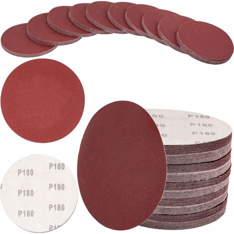 Geko Carta abrasiva Premium 125 mm Lotto di 100 pezzi
