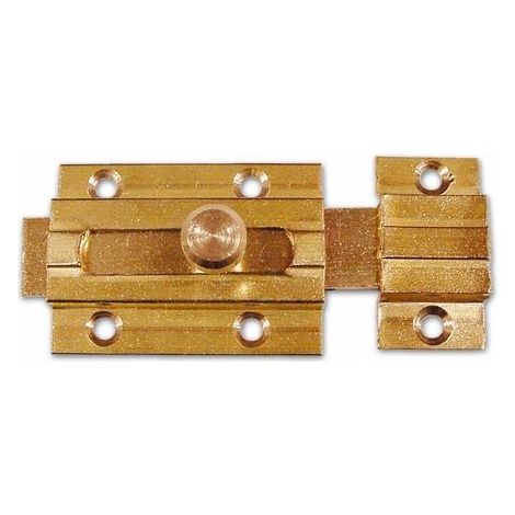 CATENACCIO TRASVERSALE OTTONE LUCIDO 100MM (1/2)