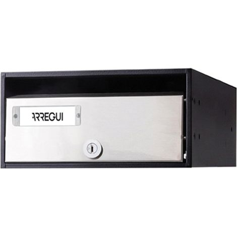 Cassetta postale Mira in acciaio inox satinato 12x25x34cm hf8800-05 arregui