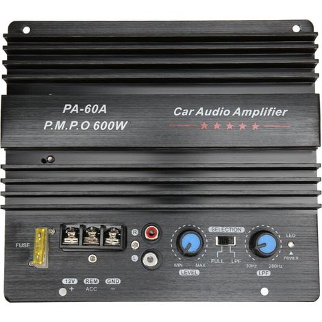 Auto-Audio-Leistungsverstärker, 12 V, 600 W, Hochleistungs-Subwoofer (1/4)