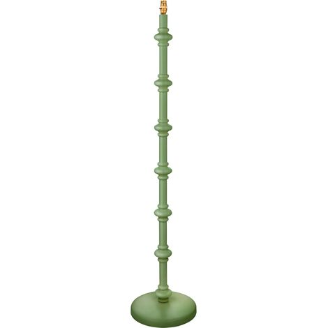 Lampada da terra in legno verde Carnaby Endon B22 10W (1/5)