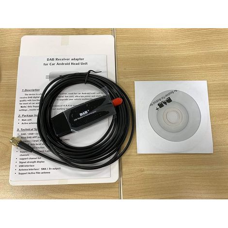 Antenne externe DAB + radio numérique avec commande tactile pour lecteur DVD de voiture (1/5)