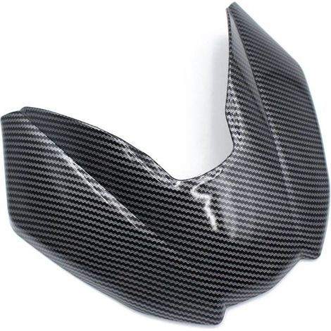 Ailettes de Carénage de Bec de Moto, Extension de Bec de Garde-Boue Avant, Couverture de Roue pour G310GS G310 GS 2017-2020 en Fibre de Carbone