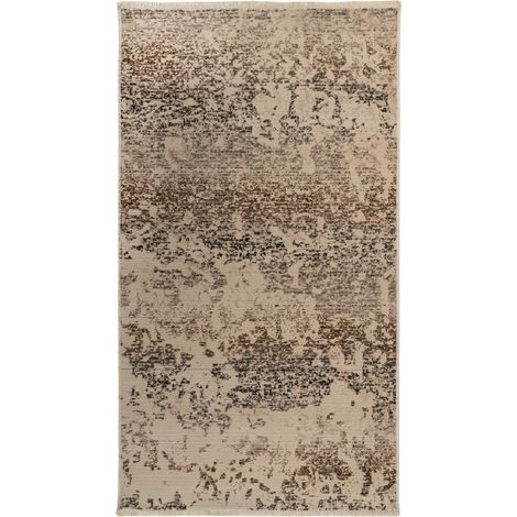 Tappeto Charu 200 Beige in Polypropylene Effetto Used (1/4)