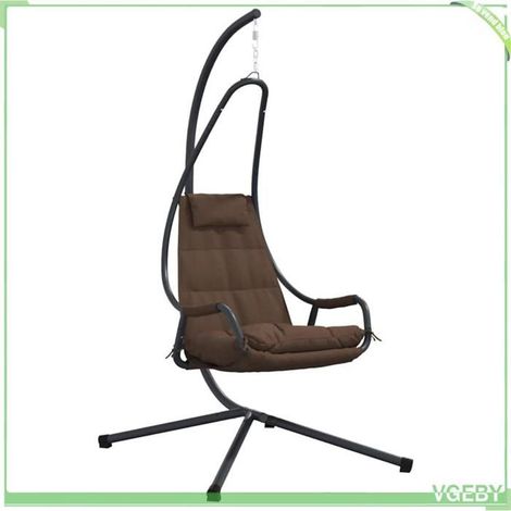 Chaise suspendue - FAFEICY - 42003854 - Café - Acier - Pliable (1/5)