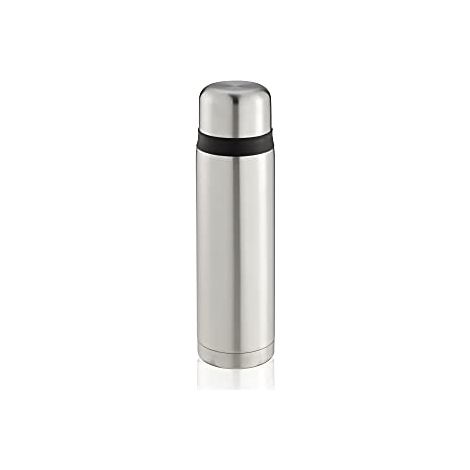 Leifheit 28521 Coco Borraccia Thermos, Acciaio Inossidabile, 1 l (1/4)