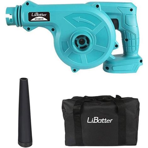 Souffleur Aspirateur A Feuilles - 2-en-1 Sans Fil - 18000 Tr/Min - Compatible Batteries Lithium 18V - Sans Batterie (1/4)