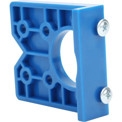 Gabarit de perçage pour porte et armoire, guide d'ouverture et de positionnement des trous de charnière de 35 mm, outil de poinçonnage pour le travail du bois (1/5)