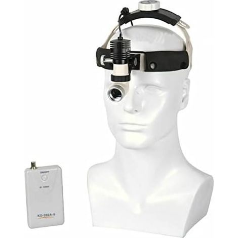 Lampada LED ricaricabile da 5W 80.000 lux per uso medico, chirurgico e odontoiatrico, con adattatore. (1/3)