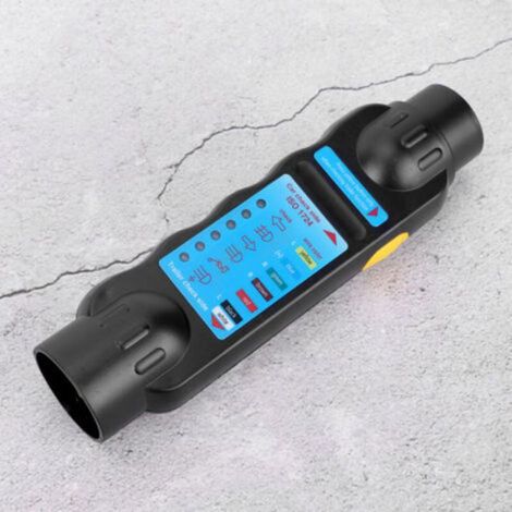 Testeur de prise de courant pour camion et remorque, outil de test de résistance de circuit lumineux 12 V (1/4)