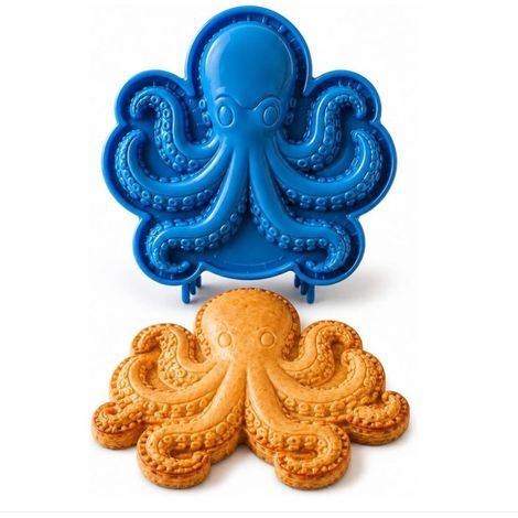 MegaHaustechnik Verwaltungs-GmbH - Collection de presses à tartes Ocean Filled Pie Press à 8 motifs E -