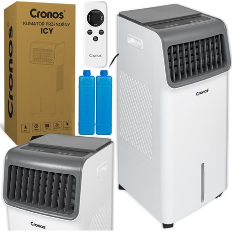 Cronos ICY RFS-30R 18L Weiße Klimaanlage