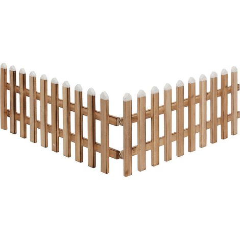 Holzzaun B90xH20cm - Feeric lights & christmas