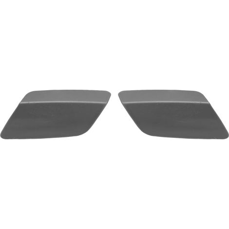 Set of 2 Headlight Washer Nozzle Caps for Front Bumper, Protective Covers Replacement Left and Right, Interchange Part Number 61677253393 61677253394 (1/5)