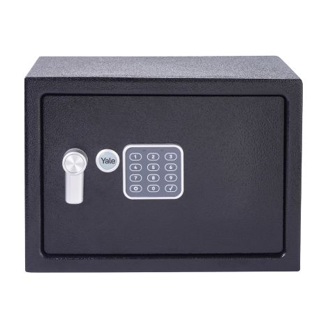 Coffre-fort électronique Yale - Medium 16.3L - serrure 100 000 combinaisons - 25x35x25cm YSV/250/DB2