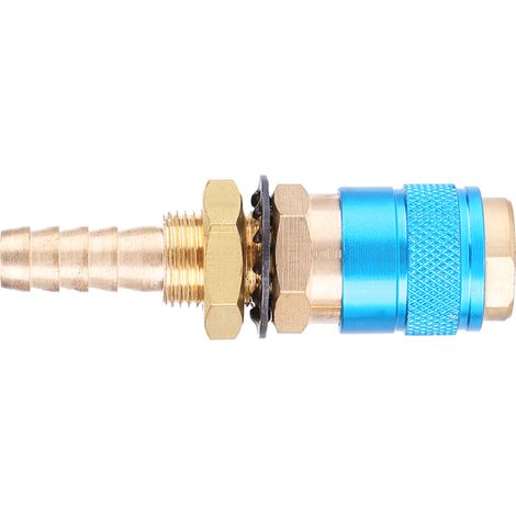 Raccord rapide d'alimentation en eau pour poste à souder, insertion facile, pour pistolet de soudage refroidi à l'eau, 8 mm