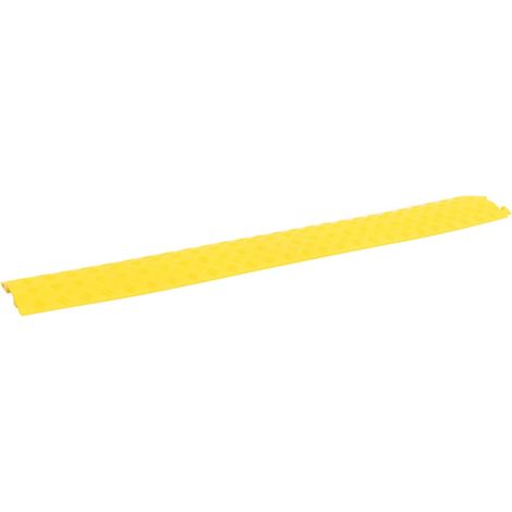 Rampes de protection de câble 4 pcs 98,5 cm Jaune