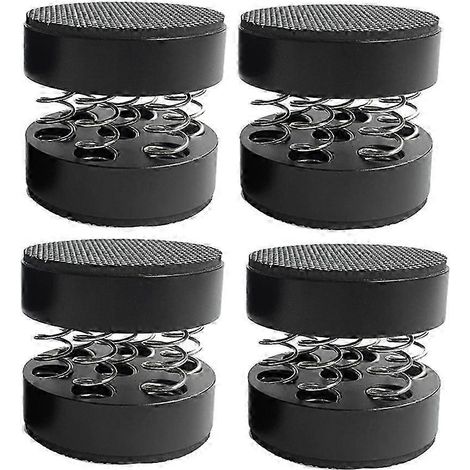 Quatre pieds d'isolation pour amplificateurs et haut-parleurs compatibles avec les platines vinyles, les convertisseurs numérique-analogique, les systèmes stéréo, les haut-parleurs, les amplificateurs (1/5)