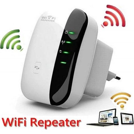 Répéteur WiFi - BIGILANTUH - 300 Mbps - 2,4 GHz - WPS - RJ45 (1/4)