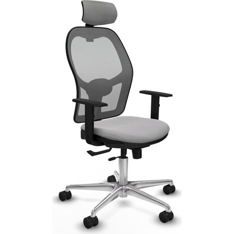 Silla de oficina piqueras y crespo Jorquera negro espuma inyectada (1/2)