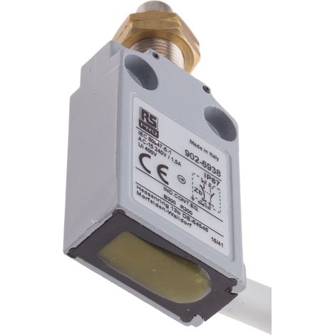 Interrupteur de fin de course RS PRO, Poussoir, NO/NF, 5A, 240V ( Prix pour 1 )