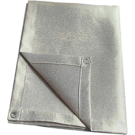 Couverture de soudage ignifugée et résistante à la chaleur pour la protection des barbecues, des grillades et du travail des métaux (1/5)