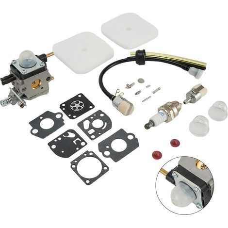 Carburatore per motozappa Mantis 7222 7225 7230 7234 2 C1UK54A, ricambio per motore. (1/5)