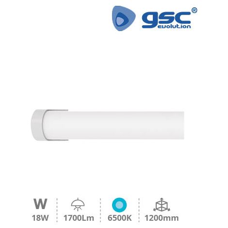 GSC 203800030  Regleta LED electrónica T8 Kolari 18W 6500K (1/4)