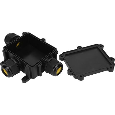 Boîtier de jonction étanche à 3 voies pour câbles électriques extérieurs IP68 TB730 (1/5)