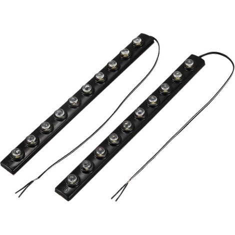 20W LED-Tagfahrlicht, 10 COB-Lampen, 200 lm, 12V DC (weiß).