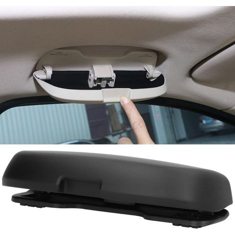 Étui à lunettes de voiture pour BMW E60 E61 E82 E90 E91 E92, étui de rangement pour lunettes de soleil, noir (1/5)